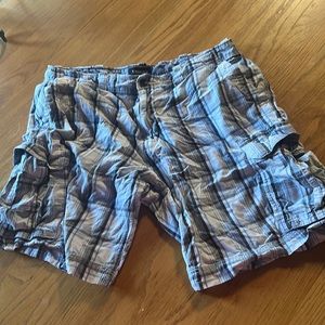 St Johns Bay Blue Plaid Shirts